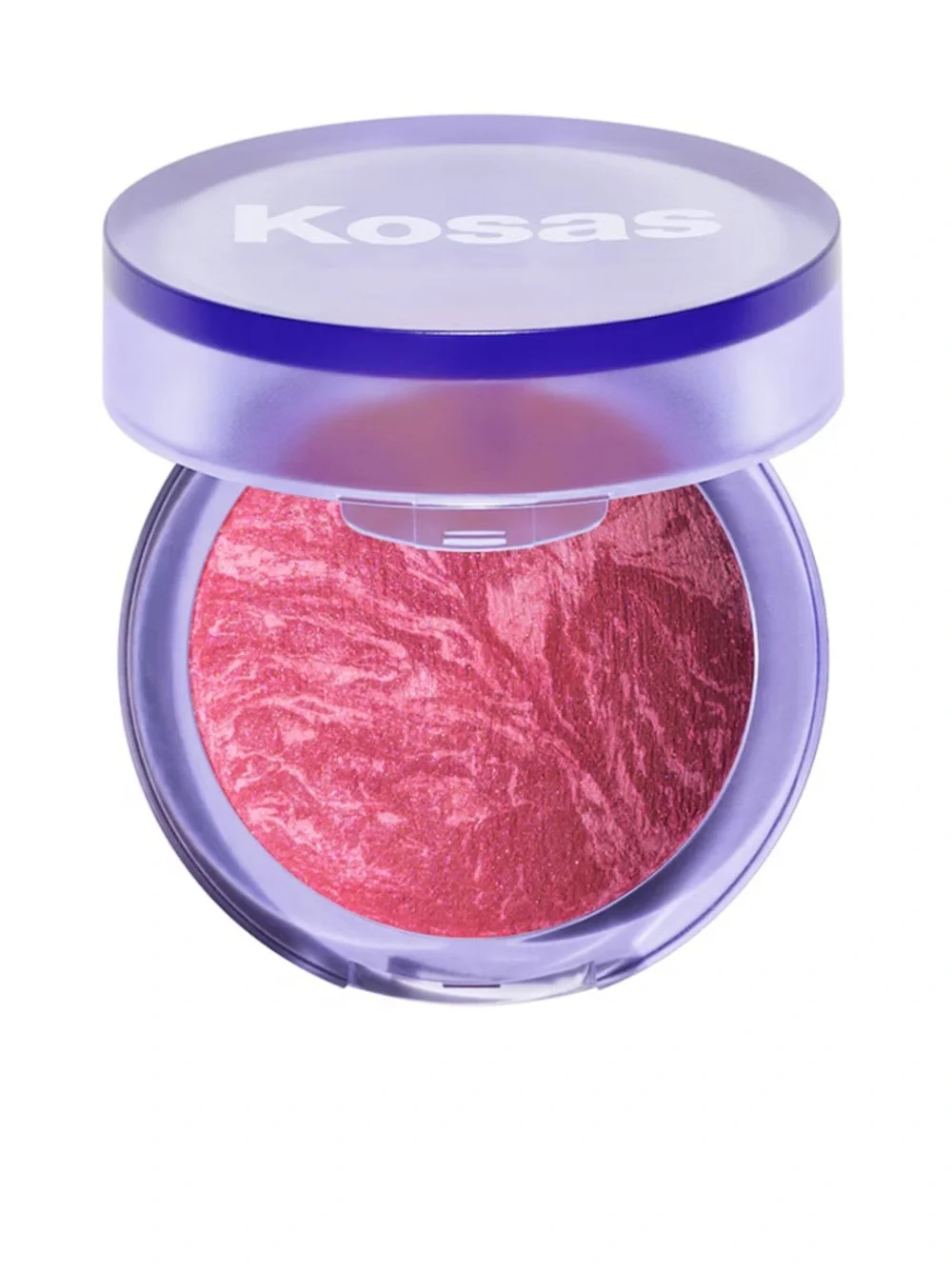 NIB KOSAS Blush Is Life Baked Dimensional Brightening Blush in Adrenaline